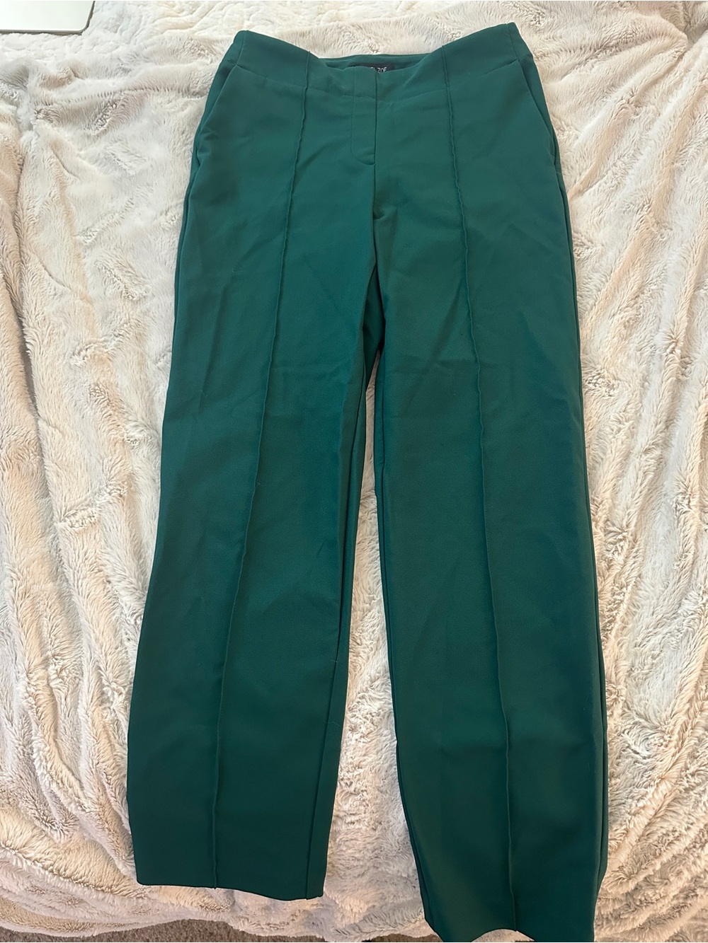 Rachel Zoe Teal Green Tailored Dress Pants